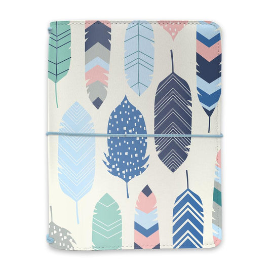 Feathers Notebook & Passport Holder