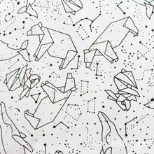 Load image into Gallery viewer, Star Constellations Roll Up Pencil Case
