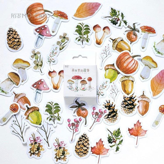 Mushroom Delight Planner Stickers