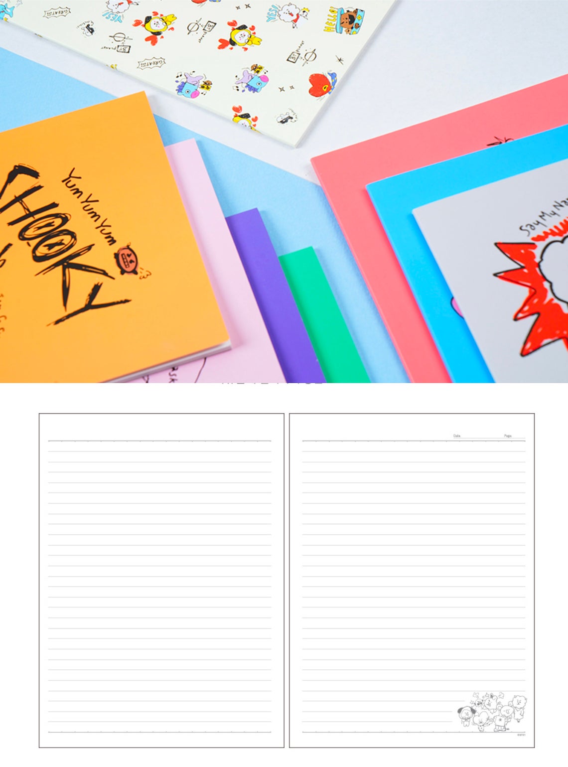 BT21 Spring Notebook