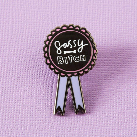 Sassy B Enamel Pin