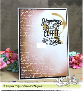 Bookmark Quote Clear Stamp