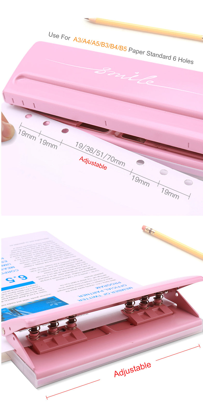 6 Hole Punch