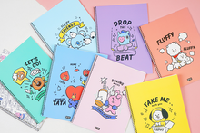 Load image into Gallery viewer, BTS BT21 OFFICIAL SPRING NOTEBOOK
