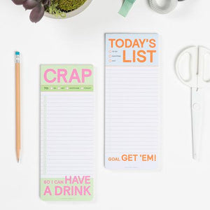 Knock Knock Crap Make-a-List Pad