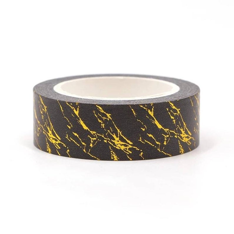 Gold Foil Marble Washi Tape