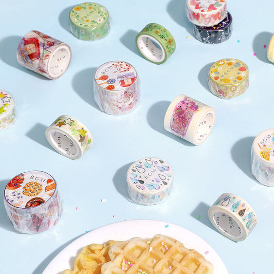 BGM Colourful Washi Series Sample