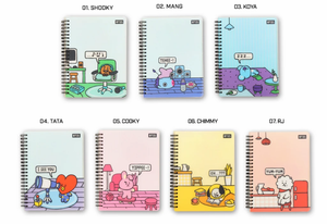 BT21 OFFICIAL PP COVER NOTEBOOK
