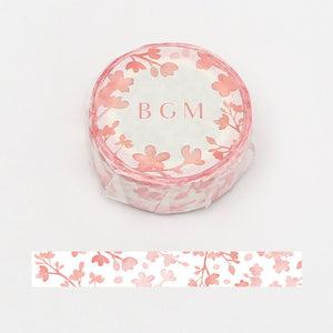 BGM Sakura Snow Washi Tape