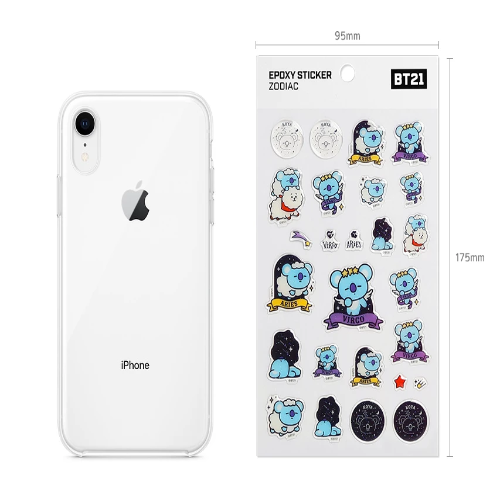 BT21 OFFICIAL EPOXY STICKER - ZODIAC
