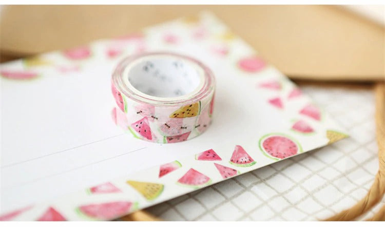 Kawaii Fruits Washi Tape