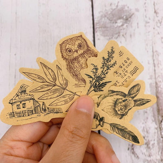 Forest Friends Planner Stickers