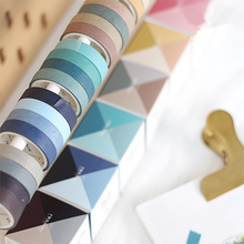 Load image into Gallery viewer, 4 Piece Daily Color Washi Tape
