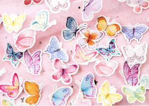 Butterfly Garden Planner Stickers
