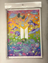 Load image into Gallery viewer, BTS BT21 Holographic Notebook
