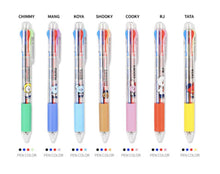 Load image into Gallery viewer, BTS BT21 Official 3+1 Ball Pen
