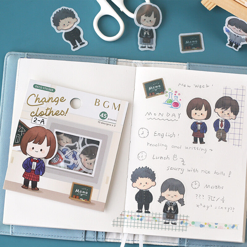 BGM Student Stickers