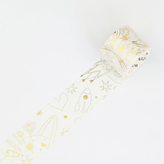 BGM Space love Washi Tape
