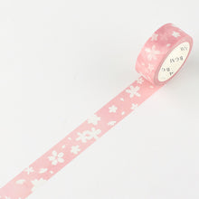 Load image into Gallery viewer, BGM Sakura Snow Washi Tape
