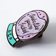 Load image into Gallery viewer, Crystal Ball Enamel Pin
