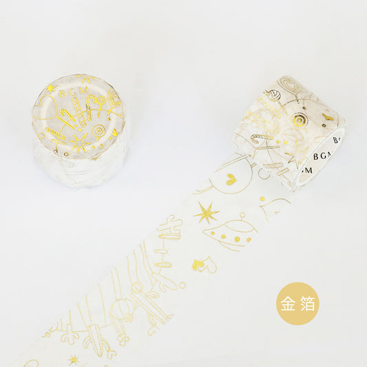 BGM Space love Washi Tape