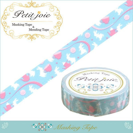 Petit Joie Masking Tape - Bunny and Teacup
