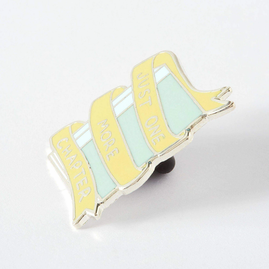 Just One More Chapter Enamel Pin