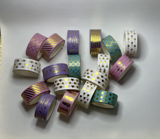 Foiled Washi Tape