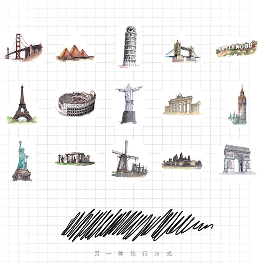 Monument Sticker Box