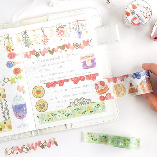 BGM Colourful Washi Tape Series