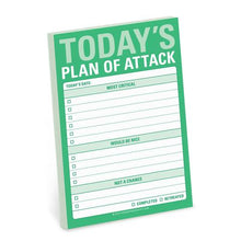 Load image into Gallery viewer, Knock Knock Today&#39;s Plan of Attack Great Big Sticky Notes
