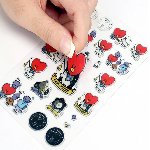BT21 OFFICIAL EPOXY STICKER - ZODIAC