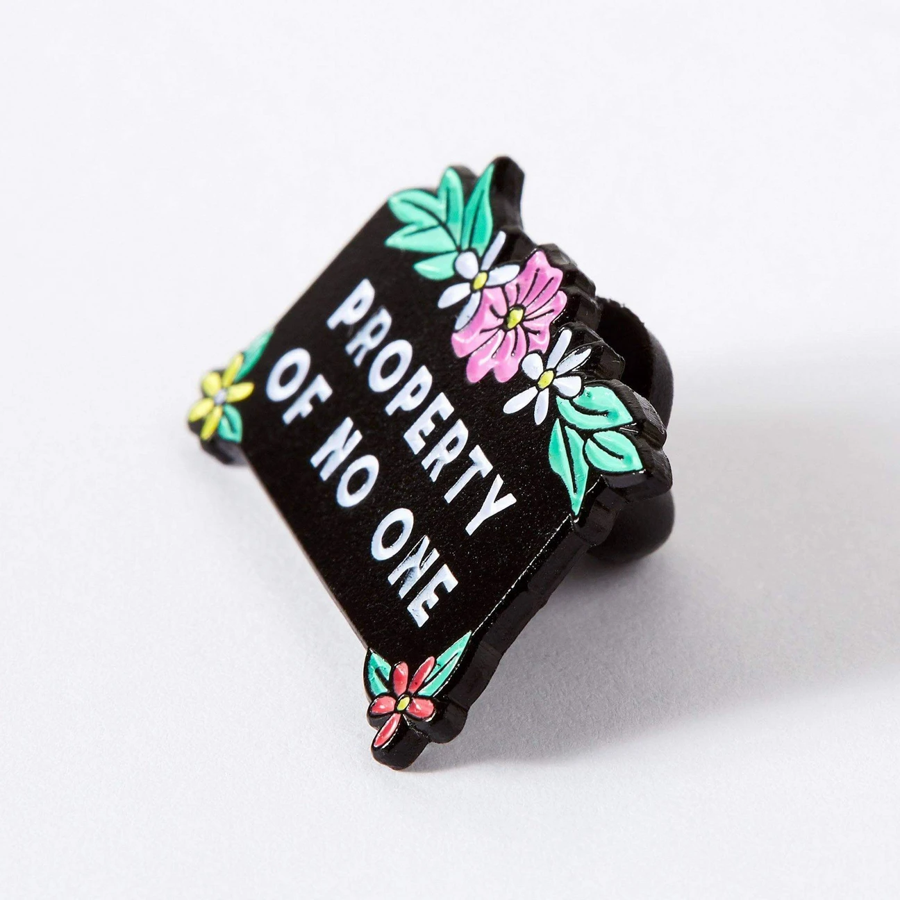 Property Of No One Enamel Pin