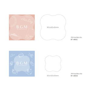 Clear Stamp Acrylic Block