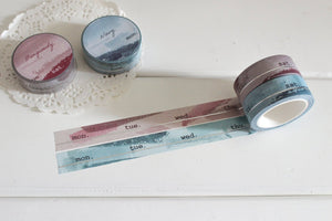 Days Washi Tape