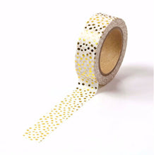 Load image into Gallery viewer, Gold Foiled Patterned Washi Tape

