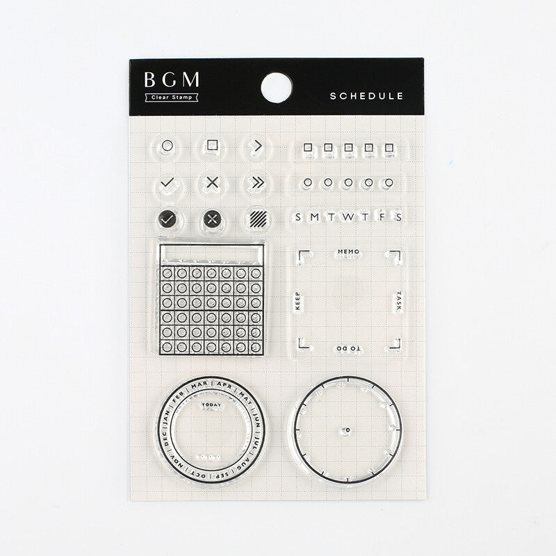 BGM Clear Stamps