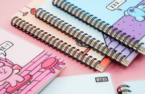 BT21 OFFICIAL PP COVER NOTEBOOK