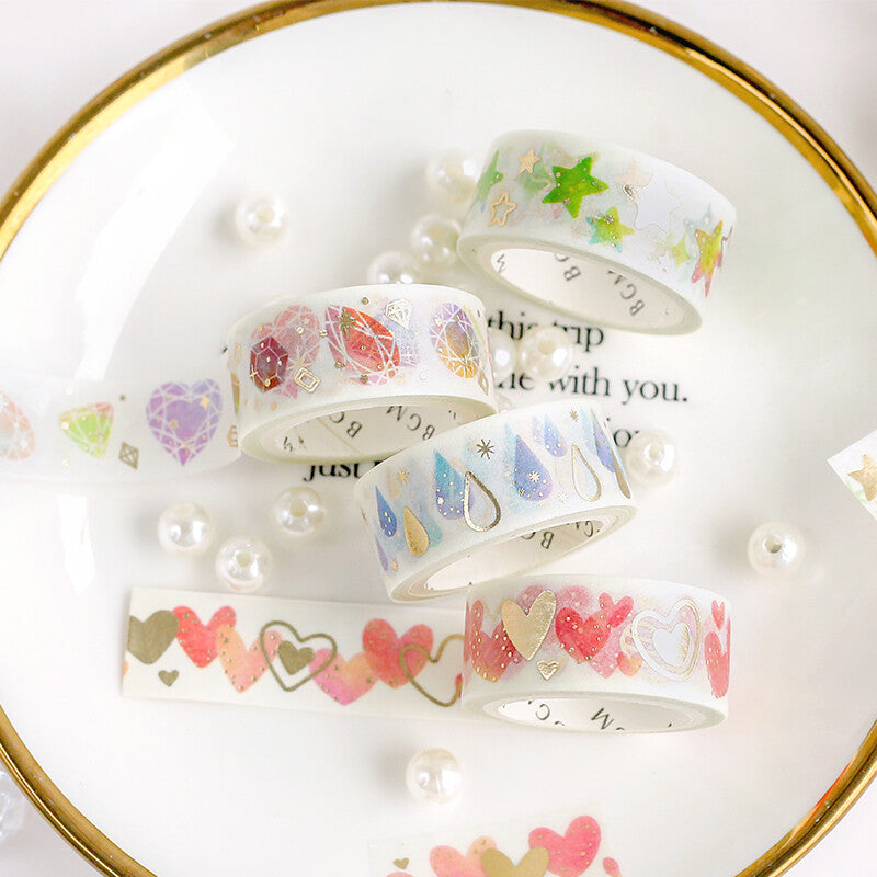 BGM Colourful Washi Series Sample