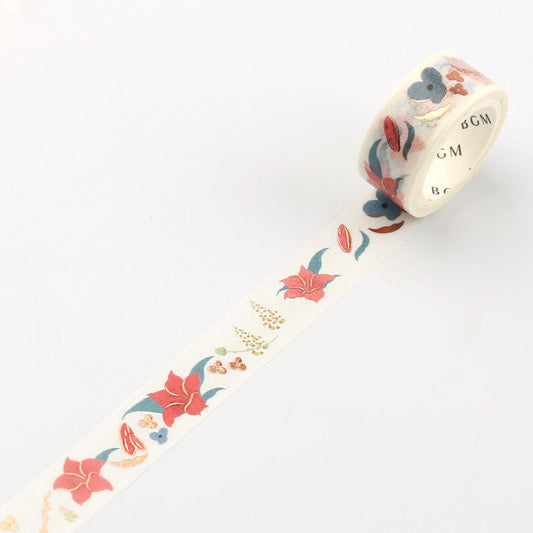 BGM Flower Washi Sample