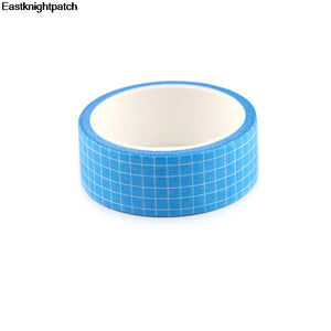 Light Blue Grid Washi Tape