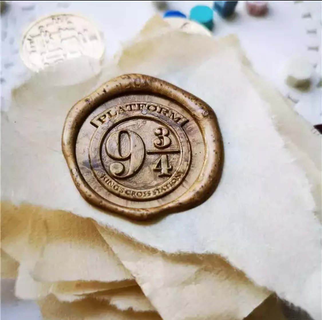 Harry Potter Platform 9 & 3/4 Wax Seal Stamp Head