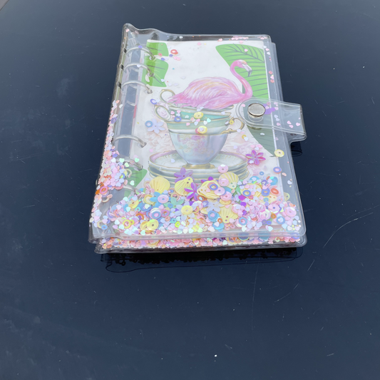 Flamingo Transparent Ring Binder