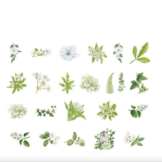 Gardenia Leaf Planner Stickers