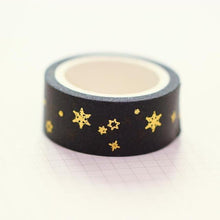 Load image into Gallery viewer, Foiled Night Sky Washi Tape

