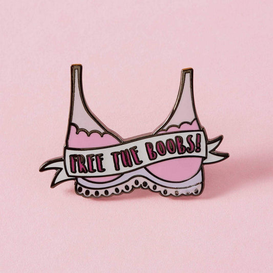 Free Them Enamel Pin