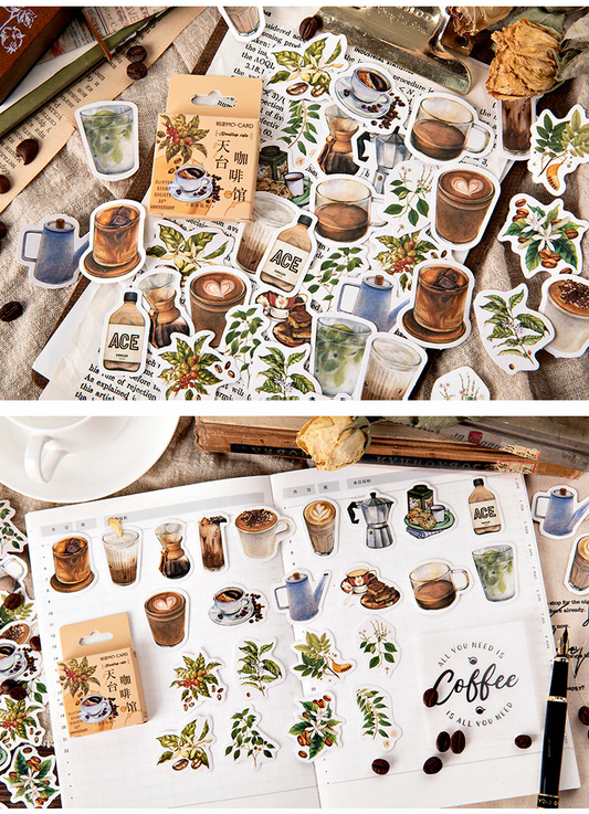 Coffee Planner Stickers