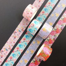 Load image into Gallery viewer, 6Pcs Floral Washi Tape Set
