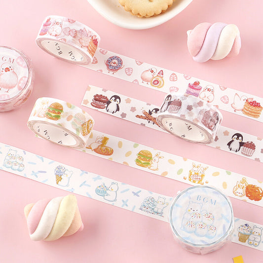 BGM Animal Washi Tape Series