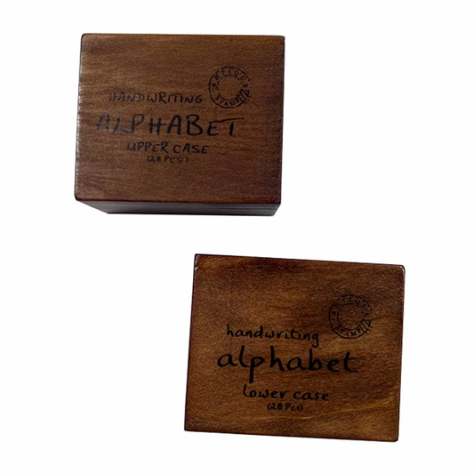 28 Pcs/set Kawaii Handwriting Alphabet Stamp